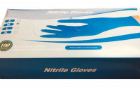 Boite de 100 gants nitril noir sans poudre medium