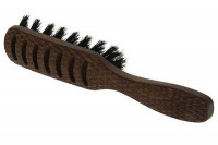 Brosse plate en bois de hêtre & poils de sanglier