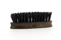 Mini brosse barbe en bois d'hêtre et poils de sanglier