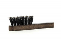 Mini brosse moustache en bois d'hêtre et poils de sanglier