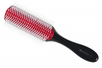 Brosse D4 Styling Denman 9 rangs rouge