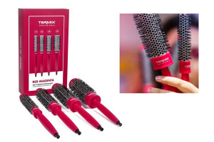 Lot de brosses thermiques Red Magenta Termix