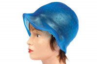 Bonnet mèches silicone bleu