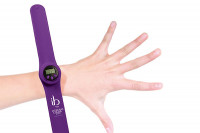 Minuteur montre numérique purple