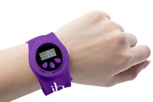 Minuteur montre numérique purple