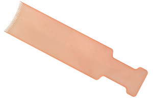 Palette extra longue dentée