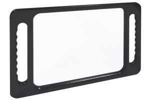 Miroir coiffure Window rectangle noir