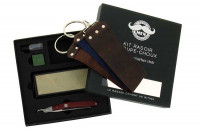 Set de rasoir coupe choux Marron