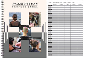 Carnet de rendez-vous salon de coiffure