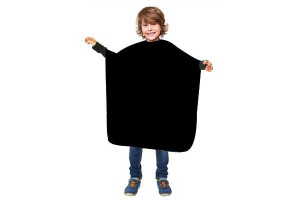 Peignoir de coupe enfant Simply noir