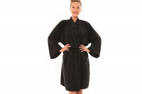 Peignoir de coiffure kimono Zen noir