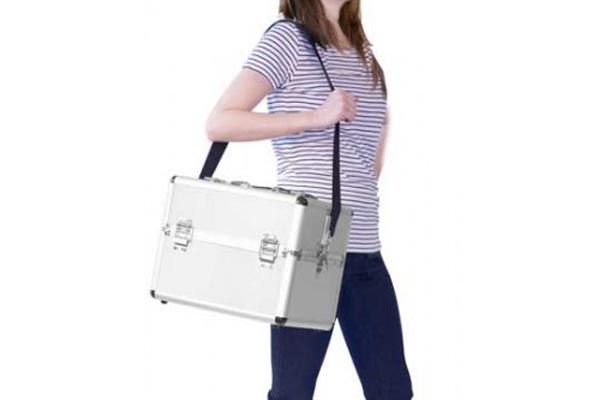 Comair Valise de coiffure professionnelle en aluminium