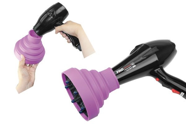 Diffuseur universel pour sèche cheveux en silicone