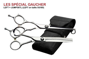 - Ciseaux duo gaucher Left55 + Jump36 TL
